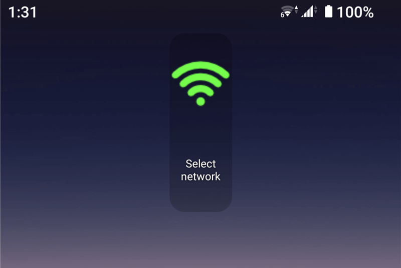 Simple WiFi Widget